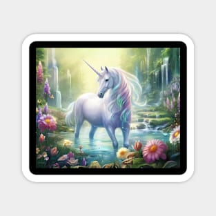 Fantasy unicorn Magnet