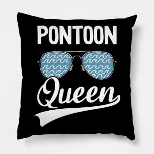 Pontoon Queen Funny Pontoon Pillow