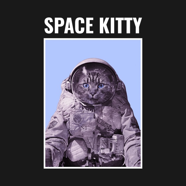 Space Kitty V2 by Purrestrialco