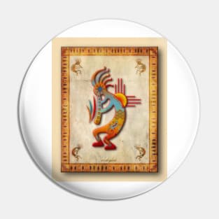 Kokopelli Pin