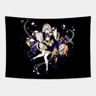 Azur Lane Cute Pop Art Tapestry