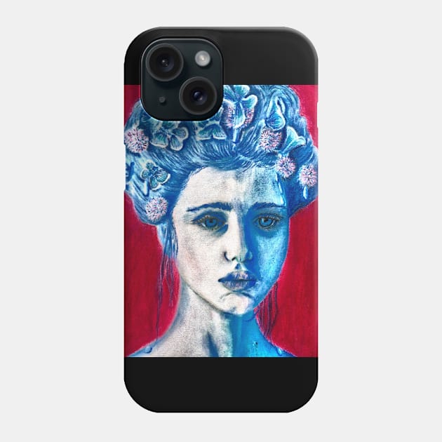 Butterfly Girl Phone Case by teenamarie23art