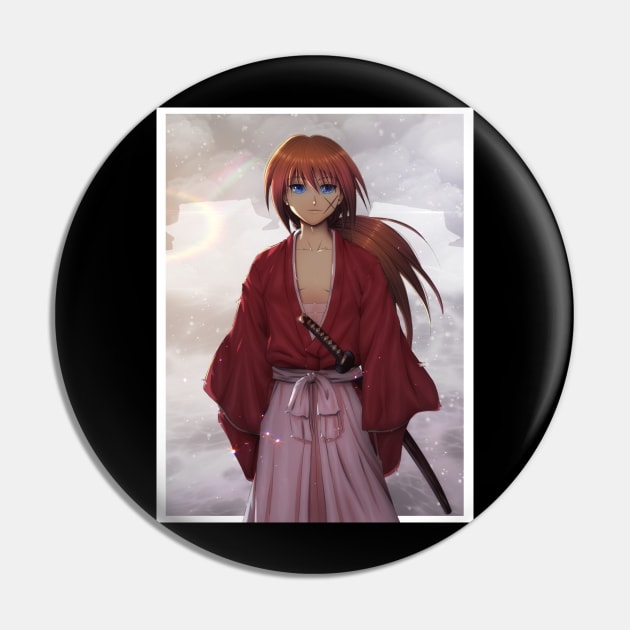 Himura Kenshin = Rurouni Kenshin = Anime Design from TeePublic