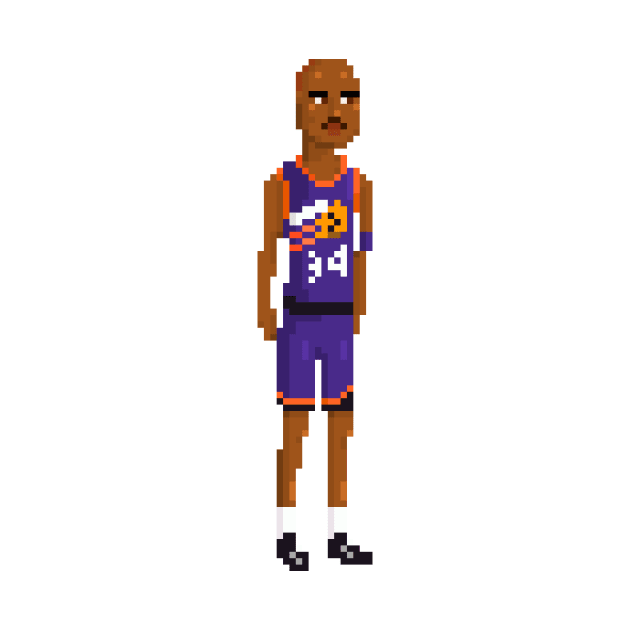 Charles Barkley by PixelFaces