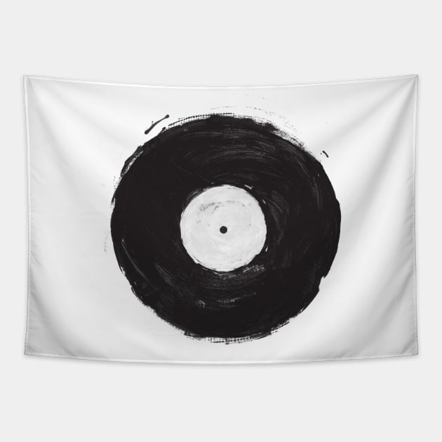 Vinyl Records Tapestry by mafmove