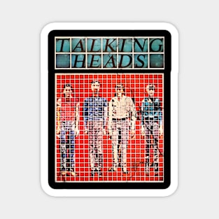 Talking Heads Vintage Magnet