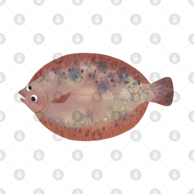 Googly-Eye Flounder by tarynosaurus