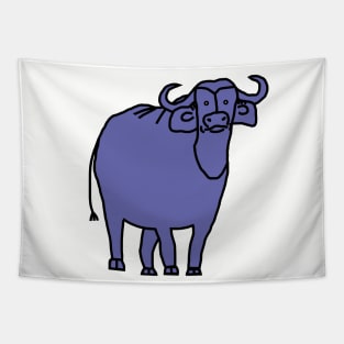 Very Peri Periwinkle Blue Ox Color of the Year 2022 Tapestry