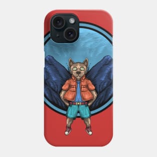 Climbing cat Phone Case