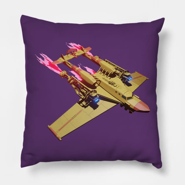 FT Space Duck Pillow by TW Stout