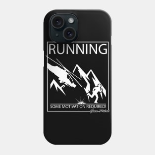 Gun Pilot - Male Running Some Motivation Required Phone Case