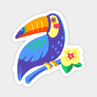 Tropical Toucan Magnet