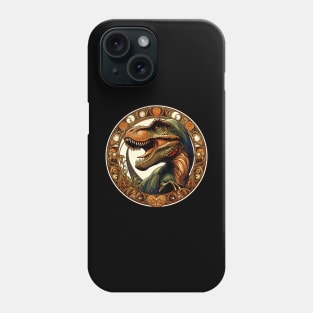 Tyrannosaurus Rex Art Nouveau Dinosaur Phone Case