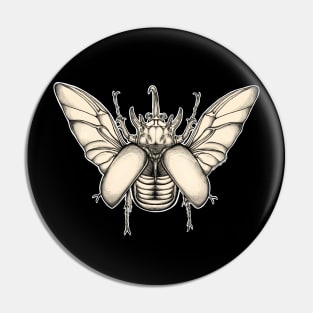 Beetle Babe Pin