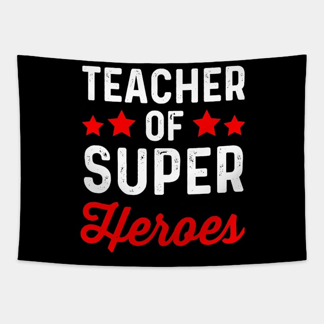 teacher of super heroes Tapestry by tirani16