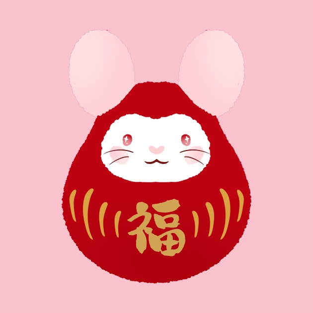 Mouse Daruma 2024 by Ratfrens