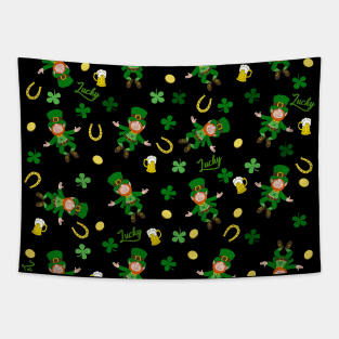 St Patricks day pattern Tapestry