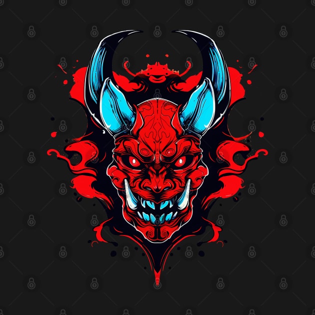 Summon the Demon: Red Oni Design by KomixsDesign