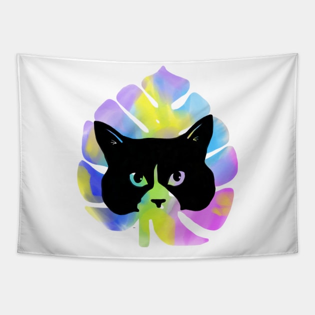 Rainbow Monster Maddie Tapestry by HousePlantHobbyist