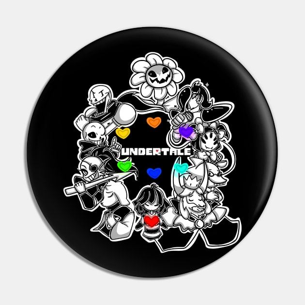 Undertale Pin by almnasty