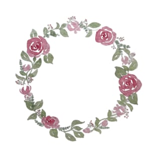 floral wreath T-Shirt