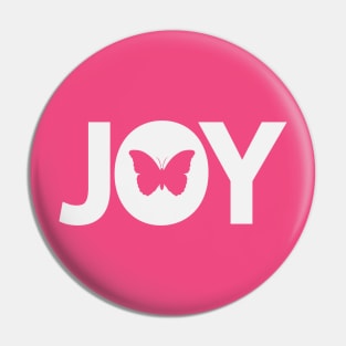 Joy being joyful - Text design Pin