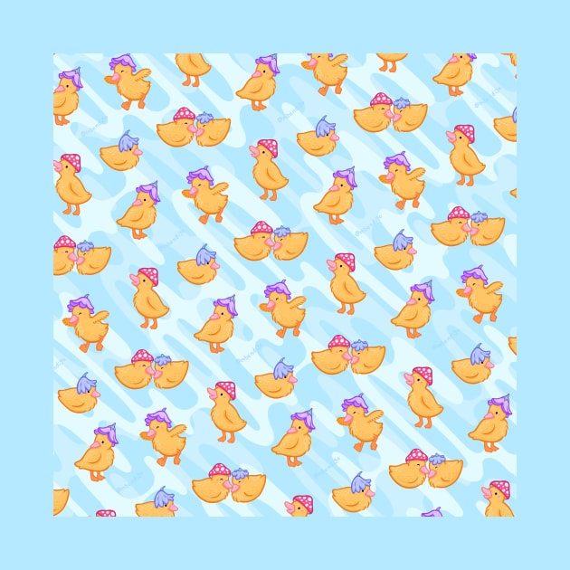 Flower Ducklings by macbendig0