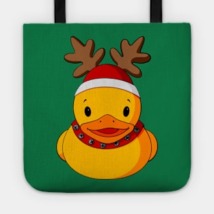 Reindeer Hat Rubber Duck Tote