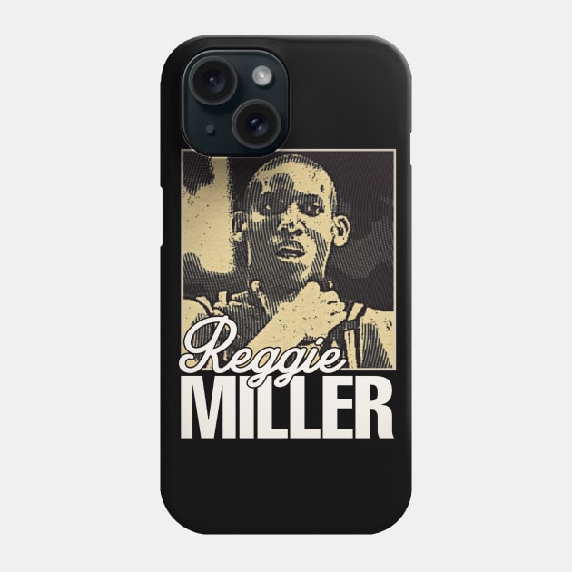 Reggie Miller Vintage Phone Case by Zachariya420