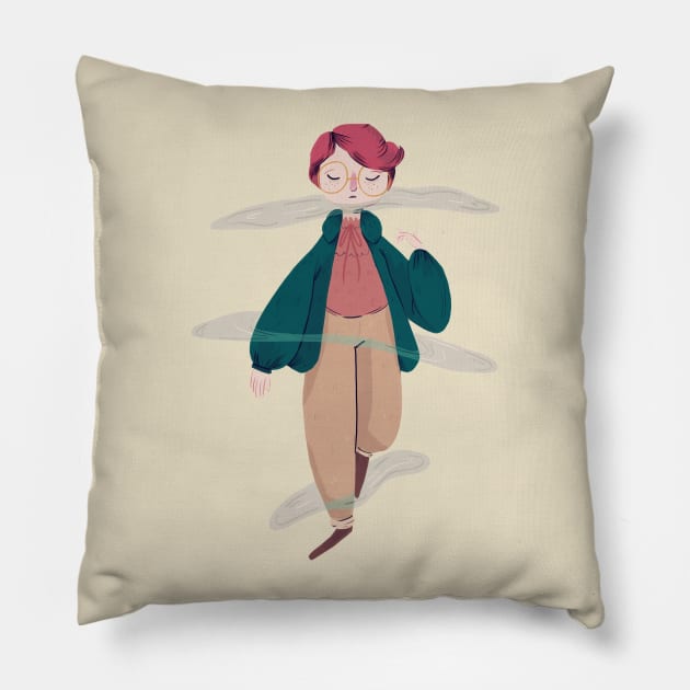 Barb Pillow by nanlawson