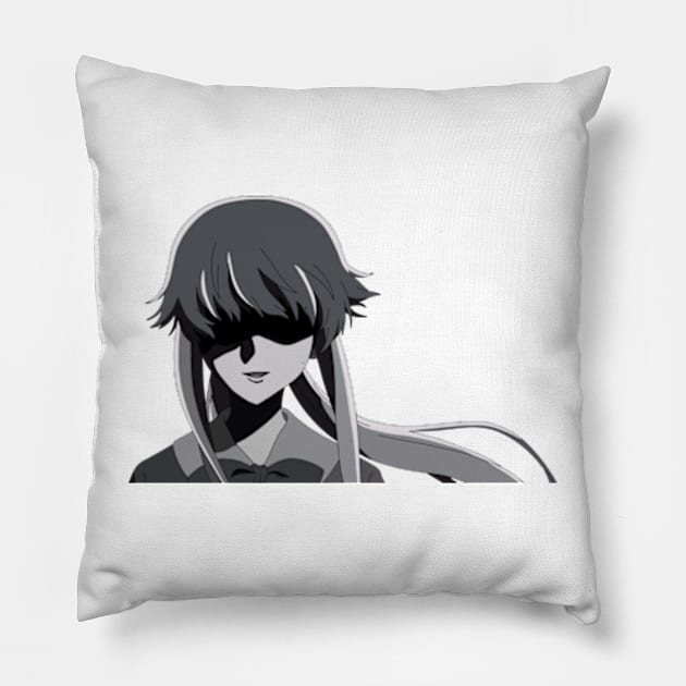 BW Dark Yuno Pillow by katelin1