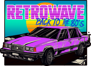 RETROWAVE Magnet