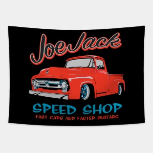 Joe Jack Band Speed Shop Tapestry