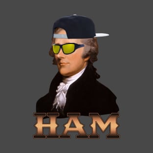 Alexander 'HAM' Hamilton by Basement Mastermind T-Shirt