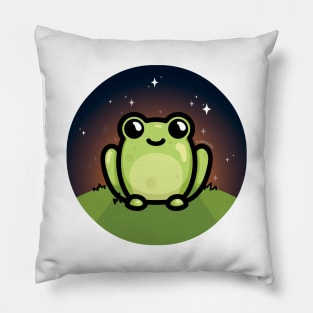 Chony Boi - Frog (Scene) Pillow