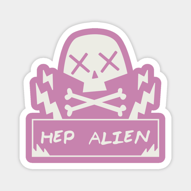 Hep Alien Magnet by MouseketeersandButterbeers