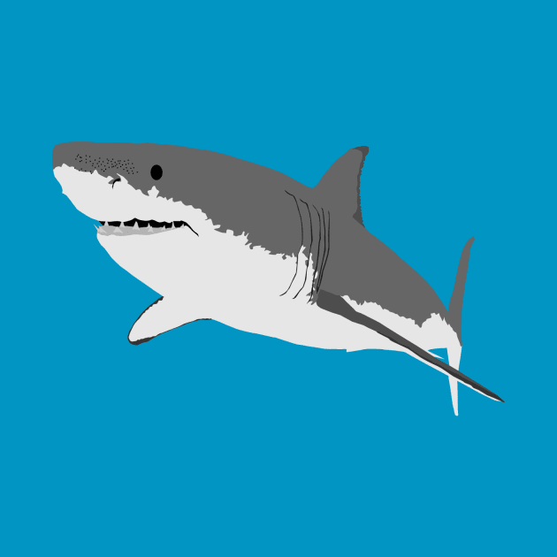 Great White Shark by stargatedalek