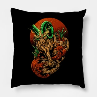 GOAT IN THE BLOOD Pillow