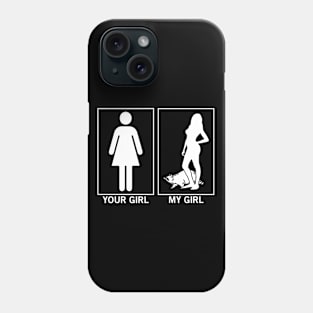 YOUR GIRL MY GIRL.RACCOON Phone Case