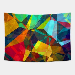 Bright Colors Shape Tapestry