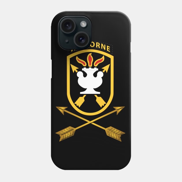 JFK Special Warfare Center - School SSI w Branch wo Txt Phone Case by twix123844