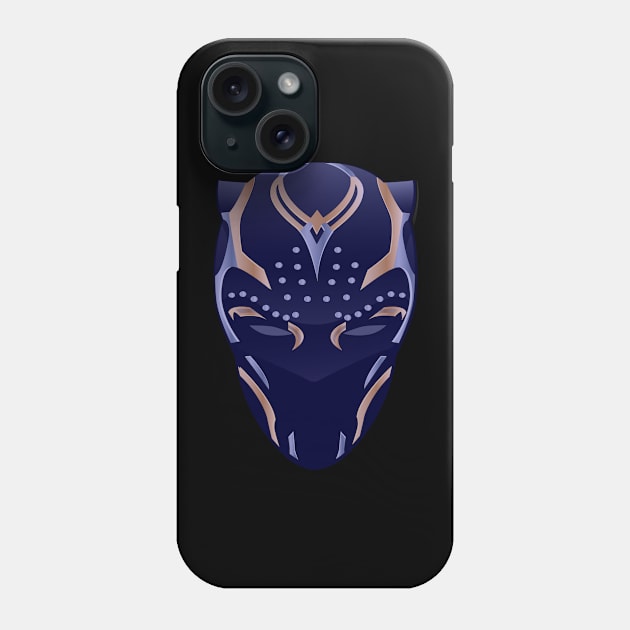 Shuri Black Panther Mask Phone Case by Robot Art