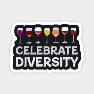 Celebrate Diversity Beer Magnet