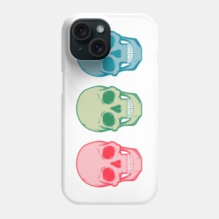 RGB Skulls Phone Case