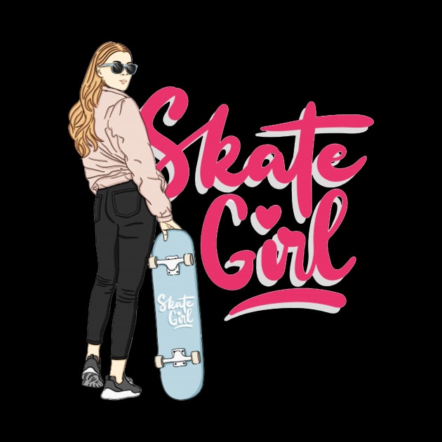 skate girl by James Bates