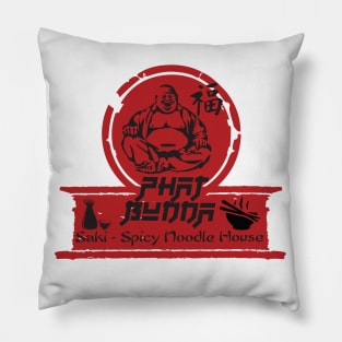 Phat Budda Saki & Spicy noodle house Pillow