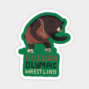 russian olympic wrestling Magnet