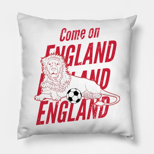 England Football Fan Pillow by atomguy