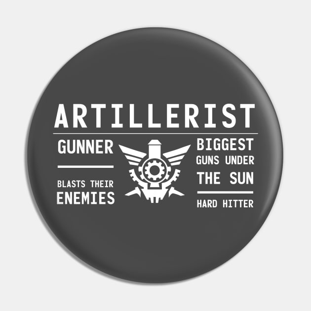 Artillerist - Lost Ark Pin by snitts