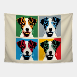 Pop Retro Art Jack Russell Terrier - Cute Puppy Tapestry